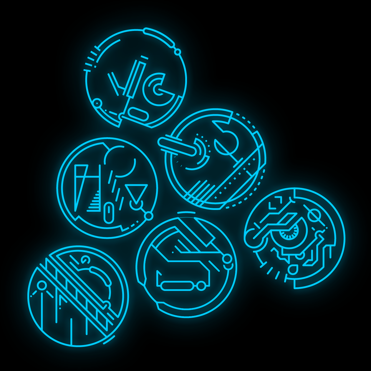Cyberpunk Circles